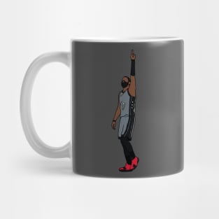 Kyrie Irving Pointing Up Mug